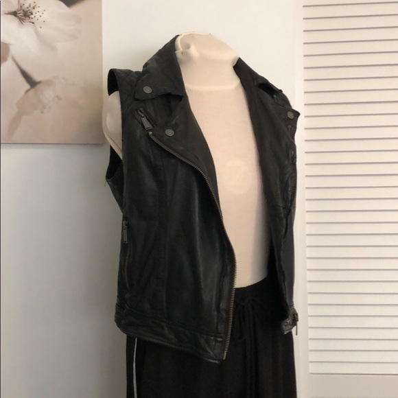 Michael KORS leather Moto Best Gunmetal details - Picture 6 of 8